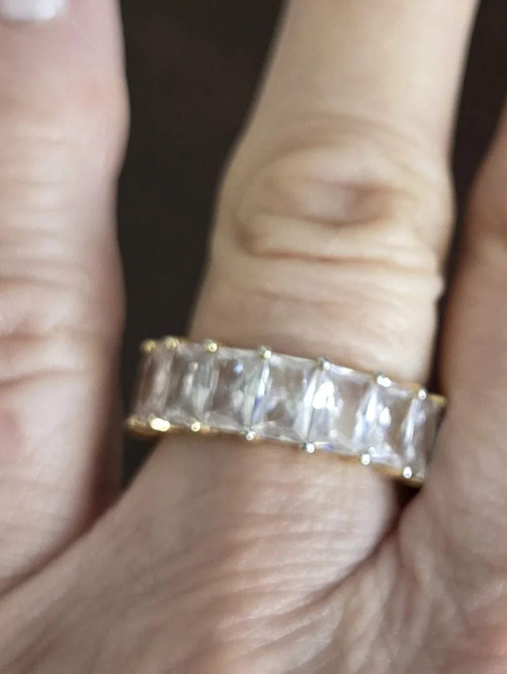 Mixed Fashion Ring Set — Pink Pearl, Gold & Silver Tones And Sterling silver